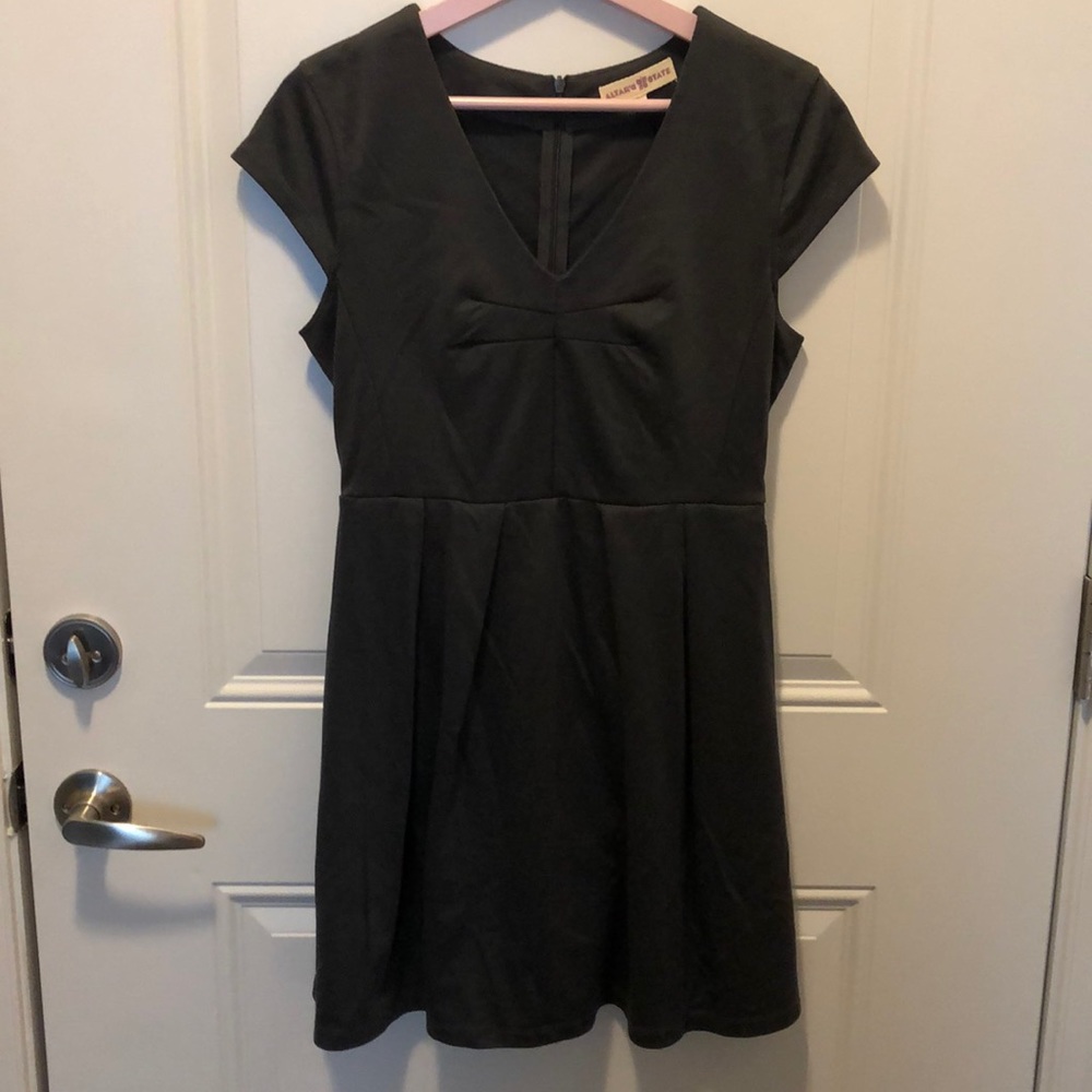 NWOT Altar’d State charcoal gray dress